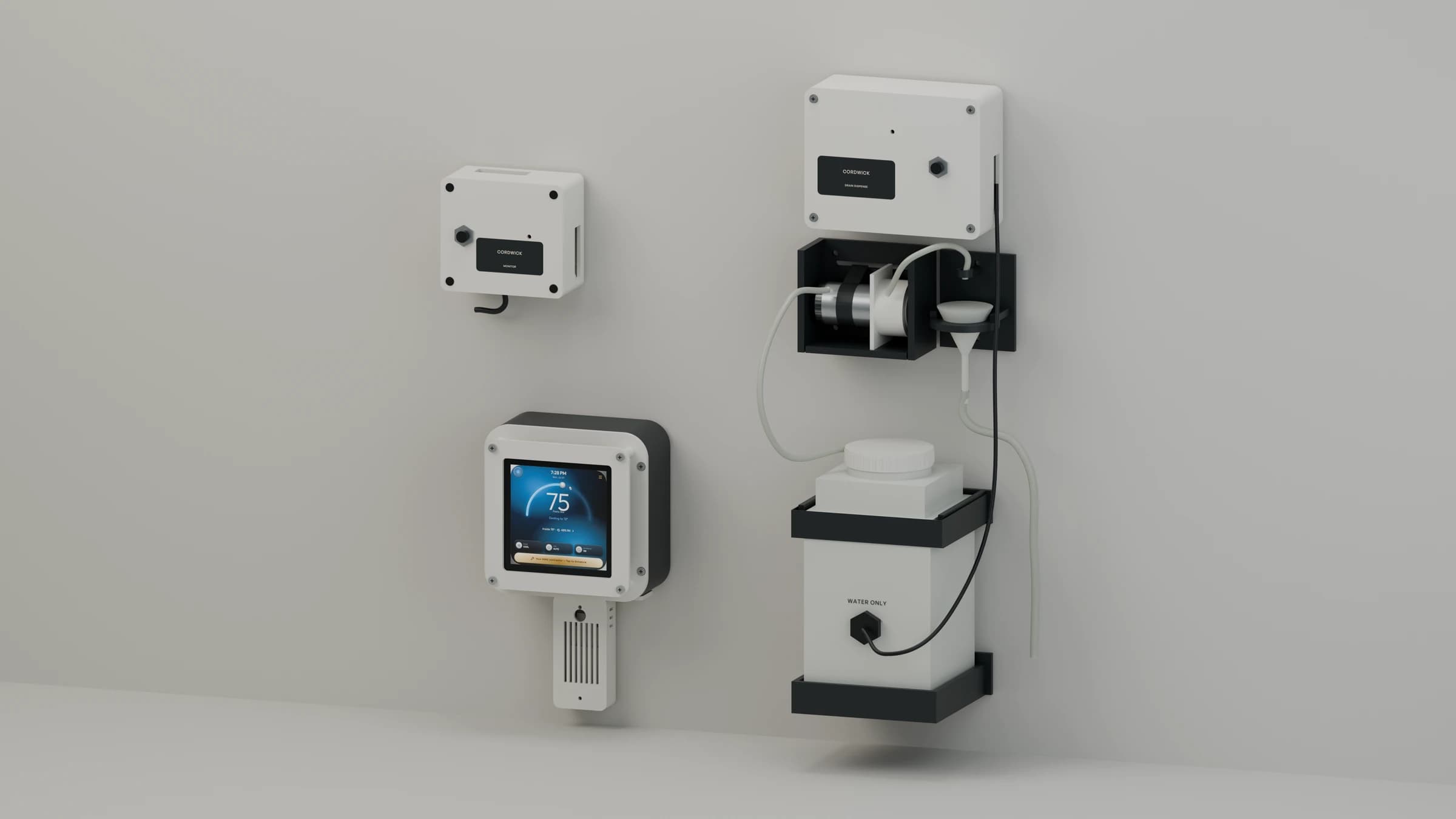 CAD visualization of the Cordwick prototype product family